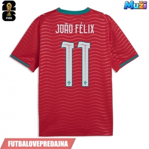 Lacne Muži Futbalové dres Portugalsko Joao Felix #11 MS 2026 Krátky Rukáv - Domáci